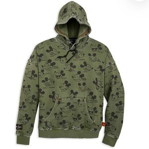 Disney Artist Series/ Brett Iwan Mickey Mouse Pullover Hoodie XL
